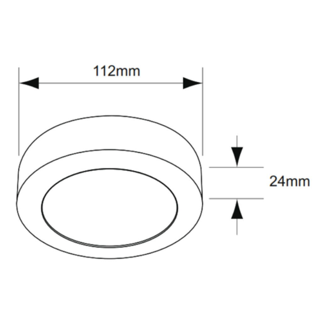 Lámpara de Sobreponer de Techo Modelo Ankaa I